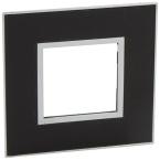  PLATE 2 SQ MOD F-G MI BLACK 