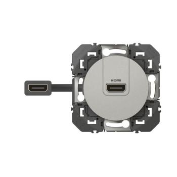  PRISE HDMI PRECONNECTEE ALU 