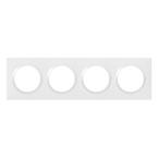  PLAQUE 4P BLANC 