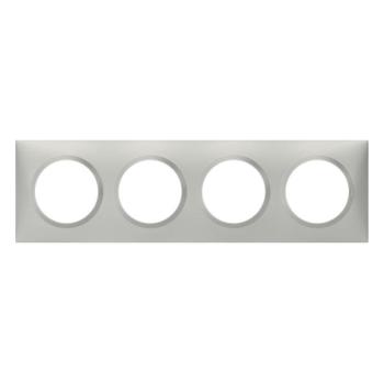  PLAQUE 4P ALUMINIUM 