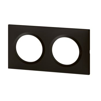  PLAQUE 2P NOIR VELOUR 