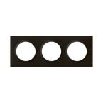  PLAQUE 3P NOIR VELOUR 