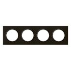  PLAQUE 4P NOIR VELOUR 