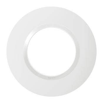  PLAQUE 1P DECO BLANC 