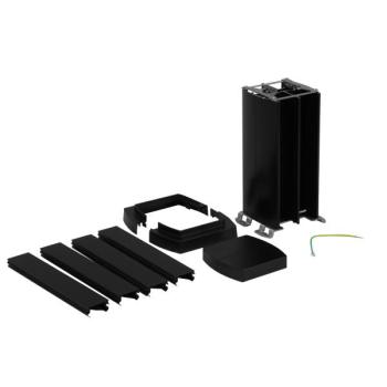  COLONNETTE 4 CPT 45 0,30M NOIR 