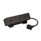  ON DESK 2PC FB USB A+C CORDON 