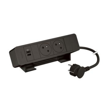  ON DESK 2PC FB USB A+C CORDON 
