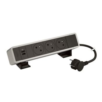  ON DESK 3PC FB USB A+C CORDON 
