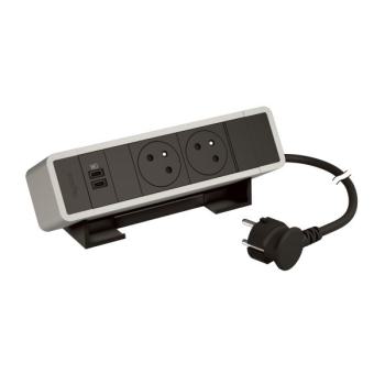  ON DESK 2PC FB USB C+C CORDON 