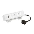  ON DESK 2PC FB USB C+C CORDON 