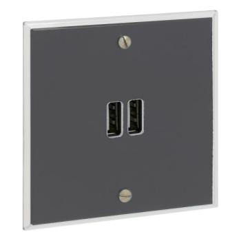  CHARG 2USB A+A 3A 15W MGN 