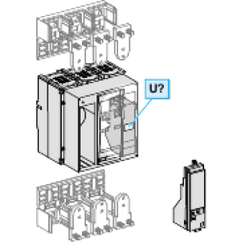  NS1250H BLOC COUPURE 4P F E 