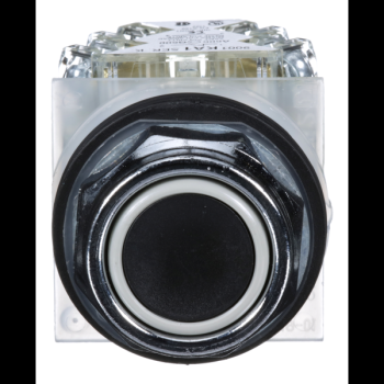  BOUTON POUSSOIR NOIR DIAM 