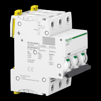  Acti9 iC60N disj 3P 16A crbe D 