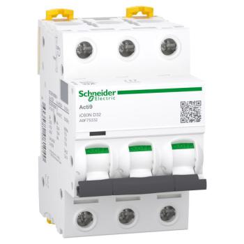  Acti9 iC60N disj 3P 32A crbe D 