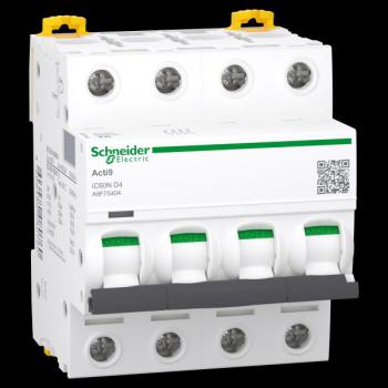  Acti9 iC60N disj 4P 4A crbe D 