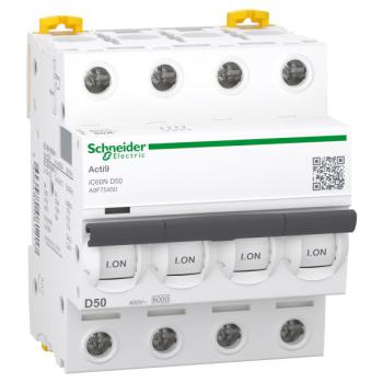  Acti9 iC60N disj 4P 50A crbe D 