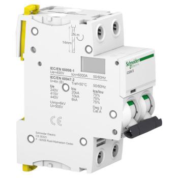  Acti9 iC60N disj 2P 16A crbe B 