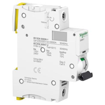  Acti9 iC60N disj 1P 25A crbe C 