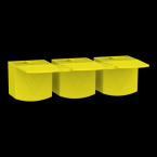  Lot 12 isolateurs dent peigne 