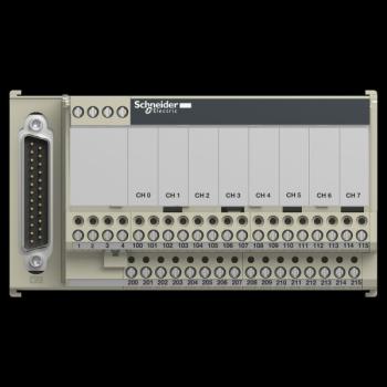  EMB.ANALOG. 8V SUB-D25PTS 