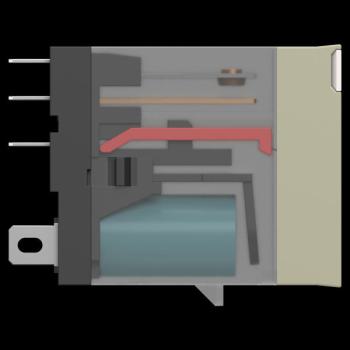  RELAIS EM 1OF PAS 12.5MM 