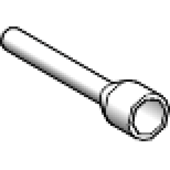  Embout moyen 1mm rouge DIN 
