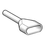  Embout D moyen 0,5mm blanc NF 