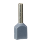  Embout D moyen 0,75mm grisDIN 