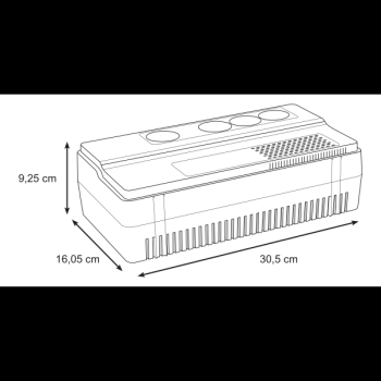  Onduleur UPS BVS 650VA 4PC Sch 