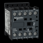  CONTACTEUR AUX. 2F+2O 24V 