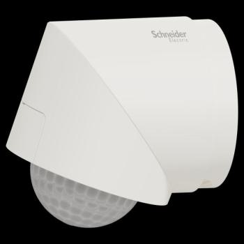  detecteur mouv exterieur blanc 