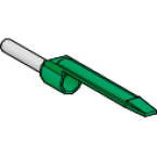  Embout E moyen 0,34mm vert NF 
