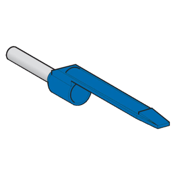  Embout E moyen 0,75mm bleu NF 
