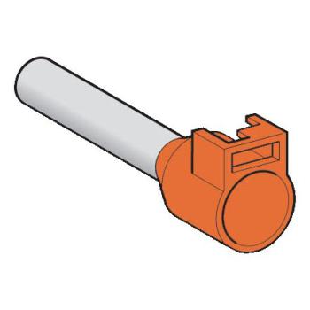  Embout E moyen 4mm orange NF 