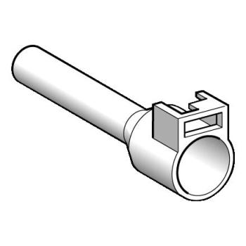  Embout E long 16mm blanc NF 