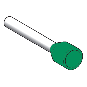  Embout long 6mm vert NF 