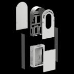  EVlink Pro AC Kit Metal F 1 CP 