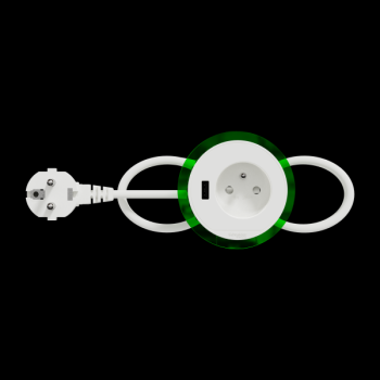  Bloc prise XS 1 PC+USB A - Bl 
