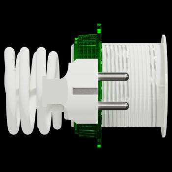  Bloc prise XS 1 PC+USB A - Bl 