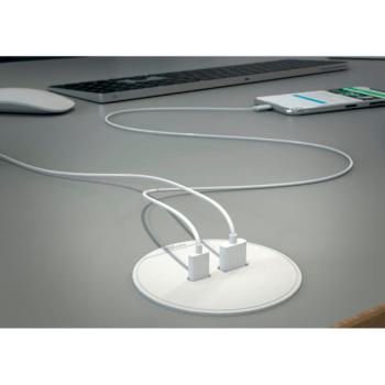  Bloc prise XS 2 USB A+C - Bl 
