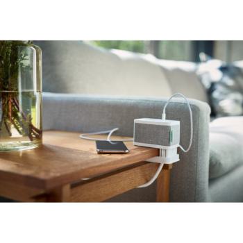  Clip bureau S 1PC+USB A+C - Bl 