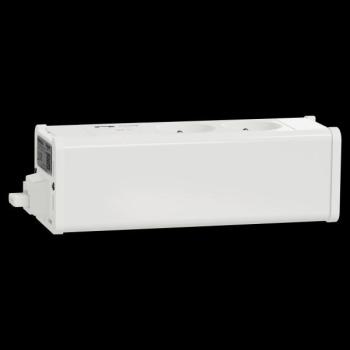  Module M 2PC+USB A+C - Blanc 