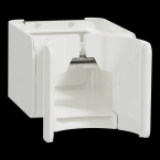  Colonne Fix embout Mod M - Blc 