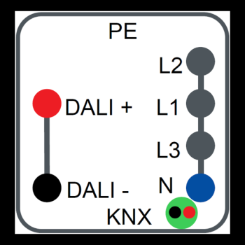  connect.dr.16A L1+N+PE+bus 1m 
