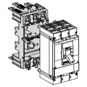  Socle dbrochage UL 3P NSX630 