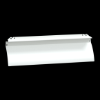  Face avant socle L600 RAL9003 