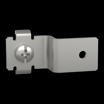  2 Pattes de fixation rail H15 