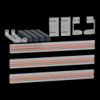 Liais.transf.hor.MTZ1 3P 1600A 