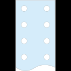  Barre plat perfo.PE L1675 25x5 